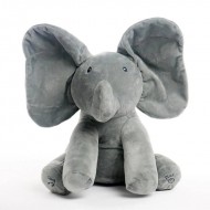 Elefant interactiv din plus, 30 cm 